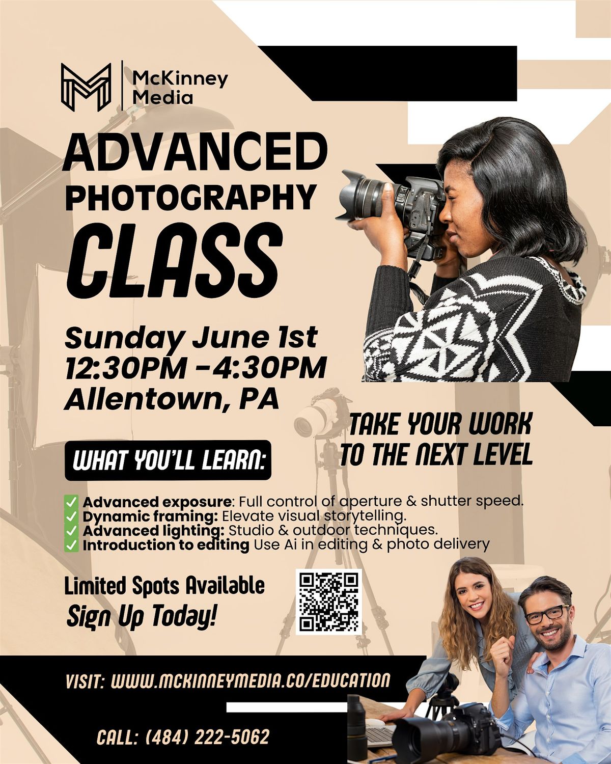 Advanced Digital Photography Class By McKinney Media, 25 May | Event in Allentown | AllEvents