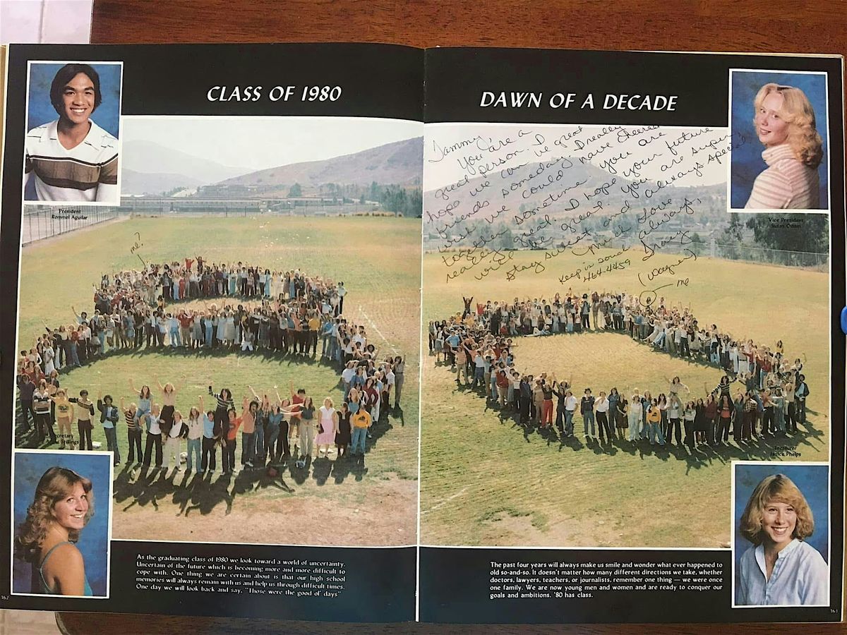 Monte Vista H.S. Class of 1980 45th Reunion, 27 September | Event in San Diego | AllEvents