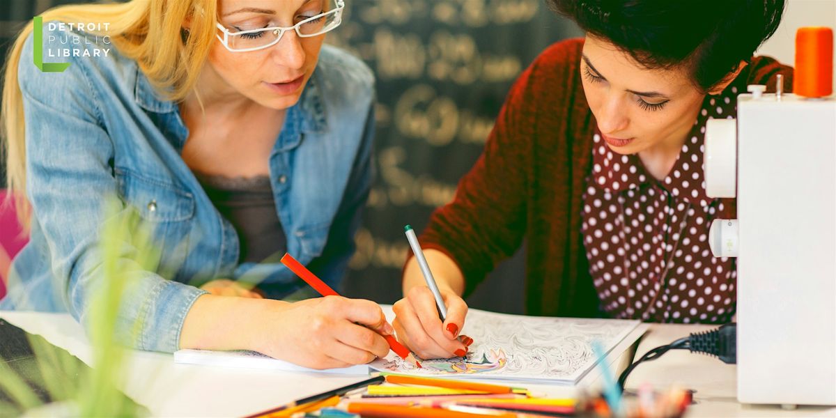 Mindful Coloring Workshop, 8 November | Event in Detroit | AllEvents