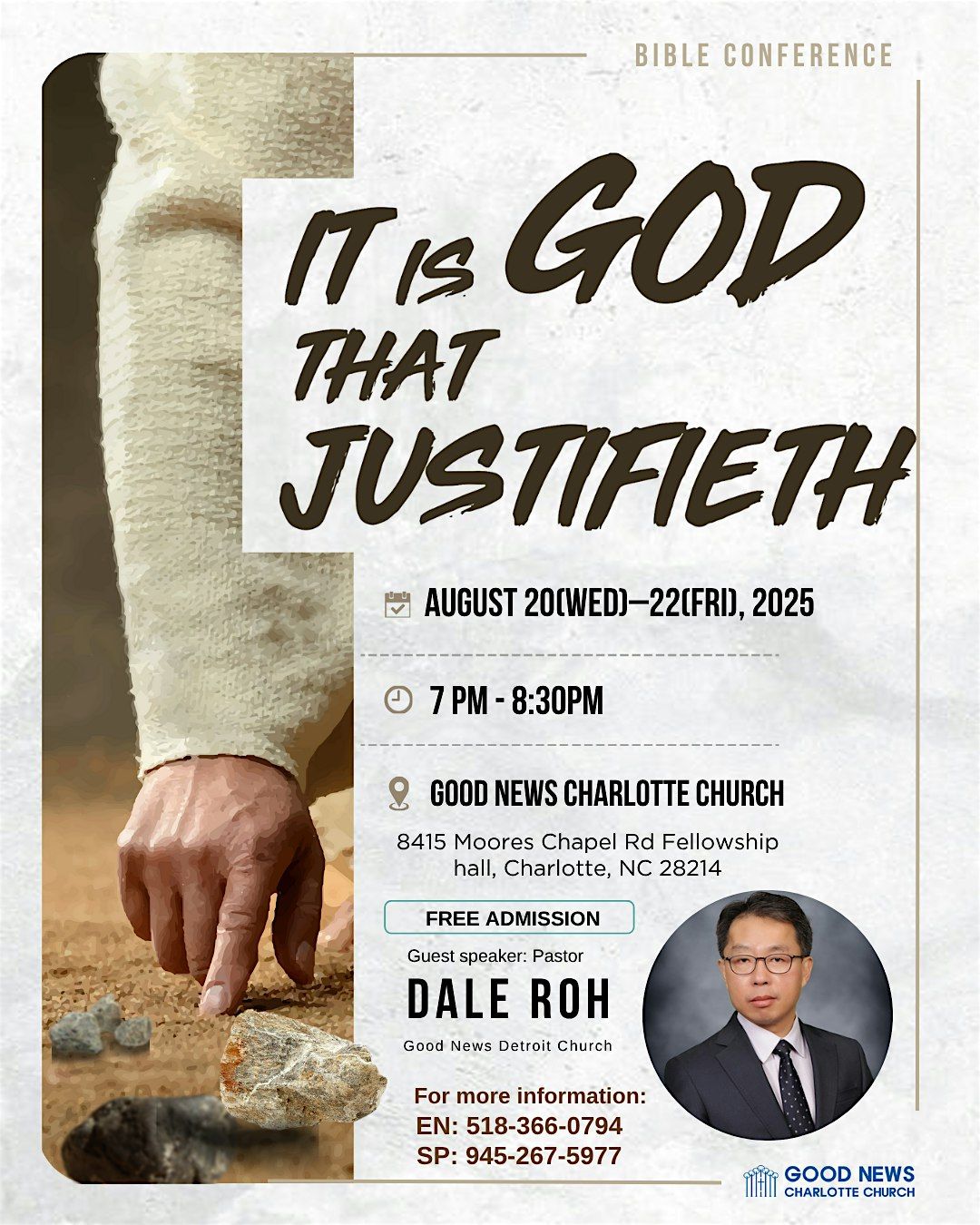 Bible Conference in Charlotte / Seminario Bíblico en Charlotte, 20 August | Event in Charlotte | AllEvents