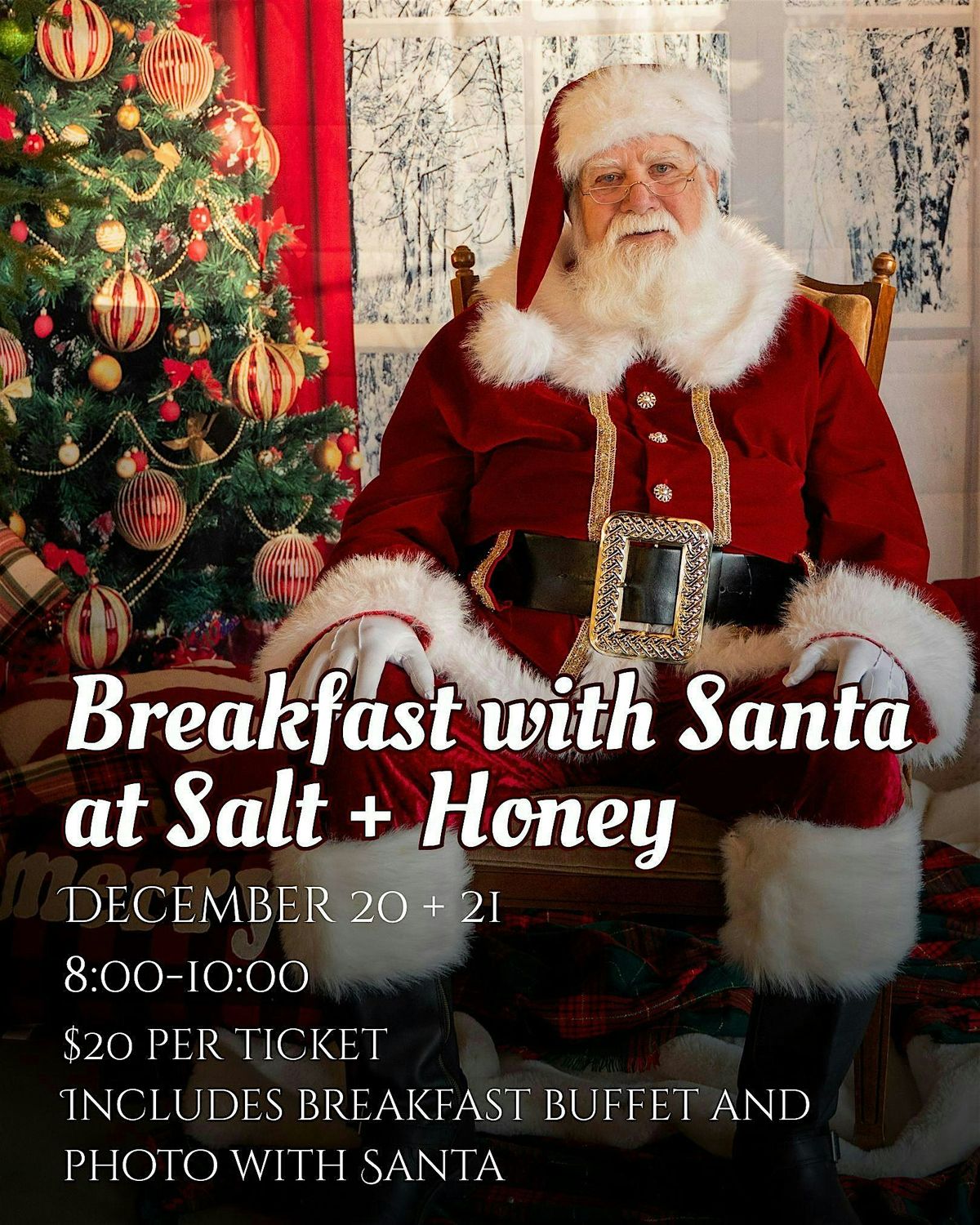 Breakfast with Santa at Salt and Honey, 20 December | Event in Waterloo | AllEvents