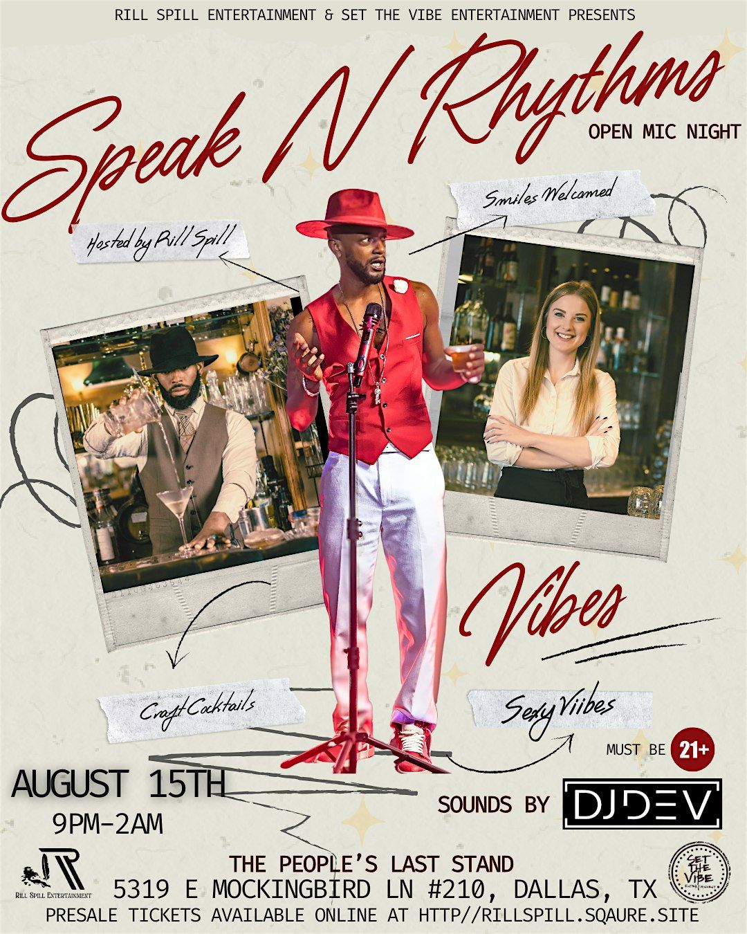 Speak N’ Rhythms | Event in Dallas | AllEvents