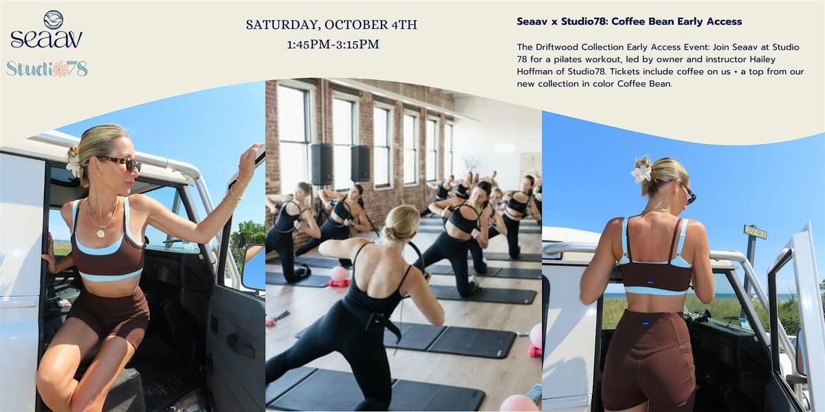 Seaav x Studio78: Coffee Bean Early Access, 26 October | Event in Boston | AllEvents