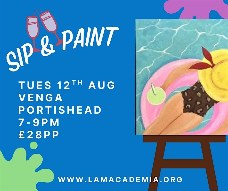 Sip & Paint: Unwind. Create. Have fun., 12 August | Event in Portishead | AllEvents