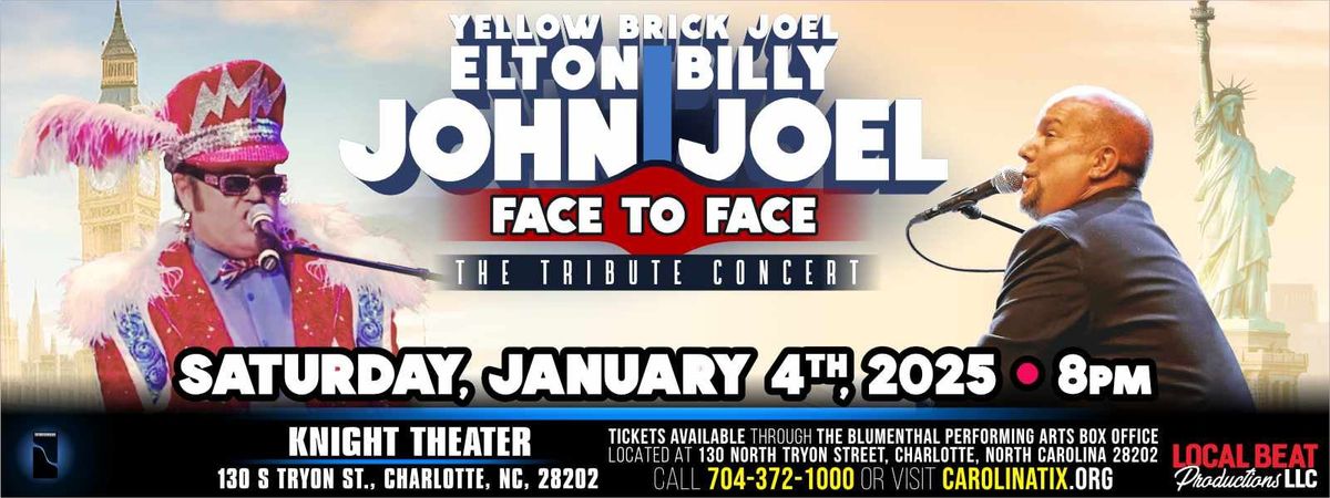 Face 2 Face - A Tribute to Billy Joel and Elton John, 30 November | Event in Fort Wayne | AllEvents
