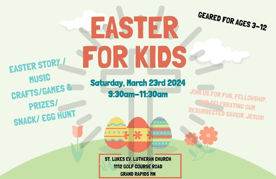 Easter For Kids 2024 1112 Golf Course Road Grand Rapids MN United Easter For Kids 2024 1112 Golf Course Road Grand Rapids MN United