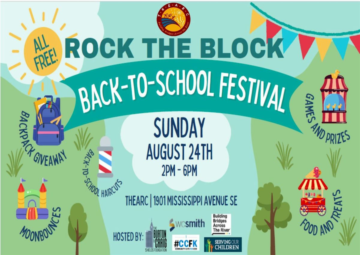 Rock the Block Back-to-School Festival, 24 August | Event in Washington | AllEvents