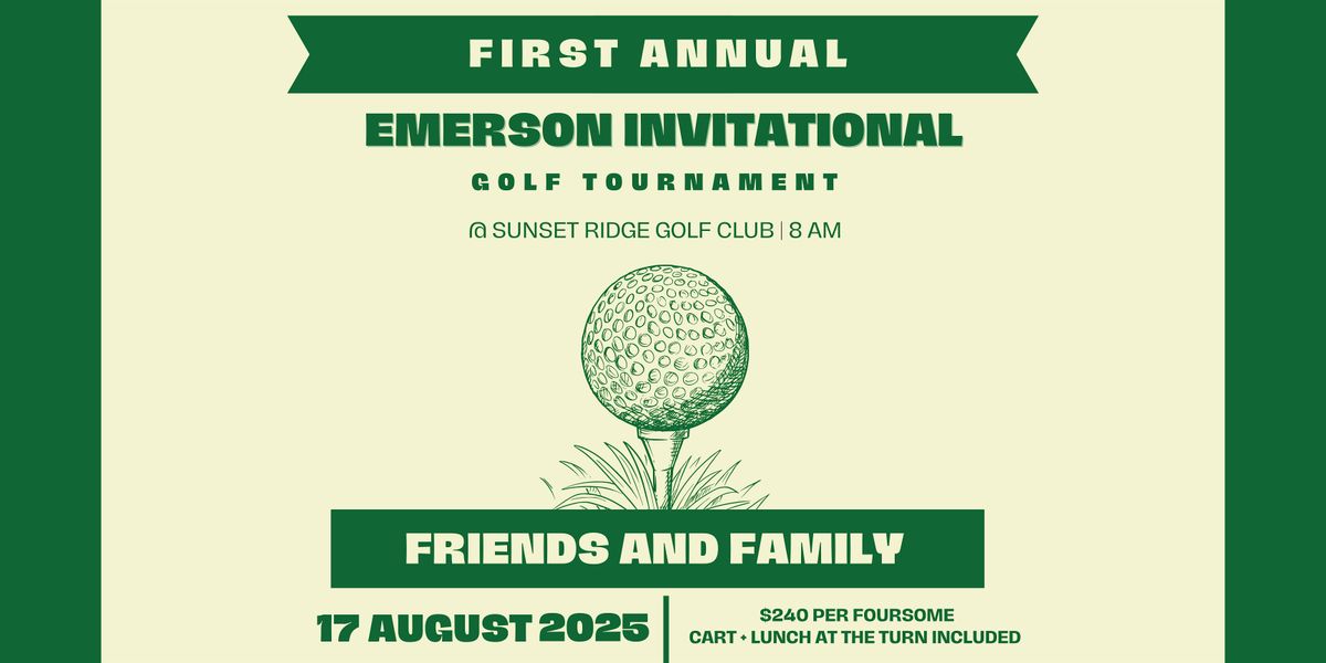 First Annual Emerson Invitational, 17 August | Event in Marcellus | AllEvents