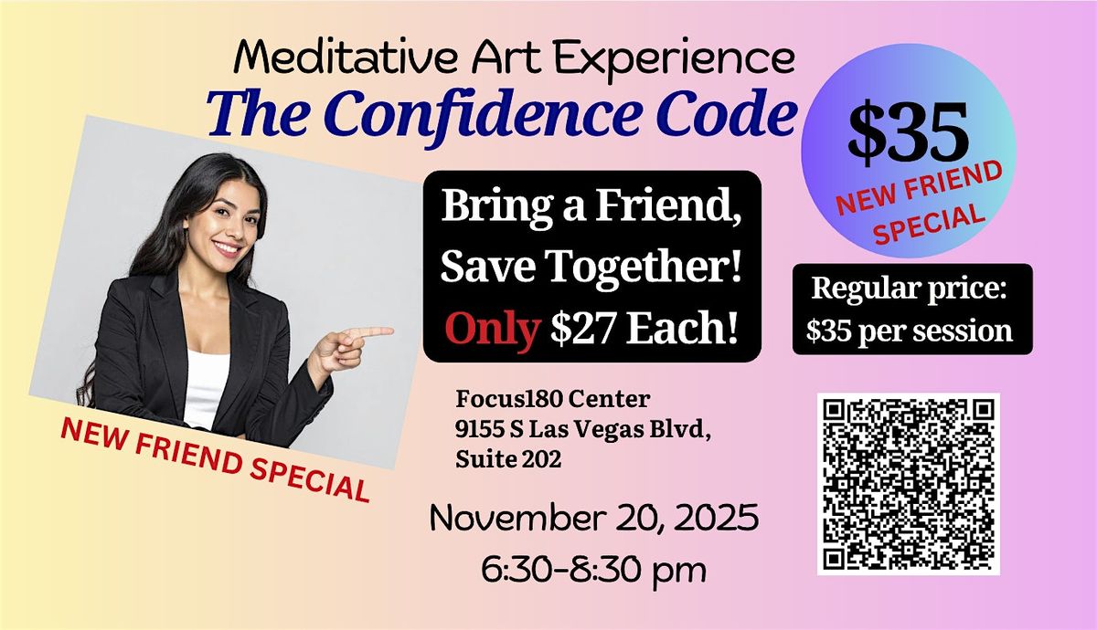THE CONFIDENCE CODE, 20 November | Event in Las Vegas | AllEvents