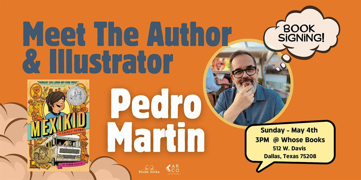 Author Event: Pedro Martin | Event in Dallas | AllEvents