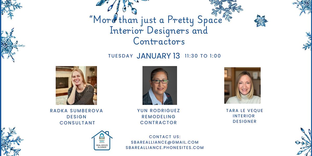 “More than just a Pretty Space” Interior Designers and Contractors, 13 January | Event in Schaumburg | AllEvents