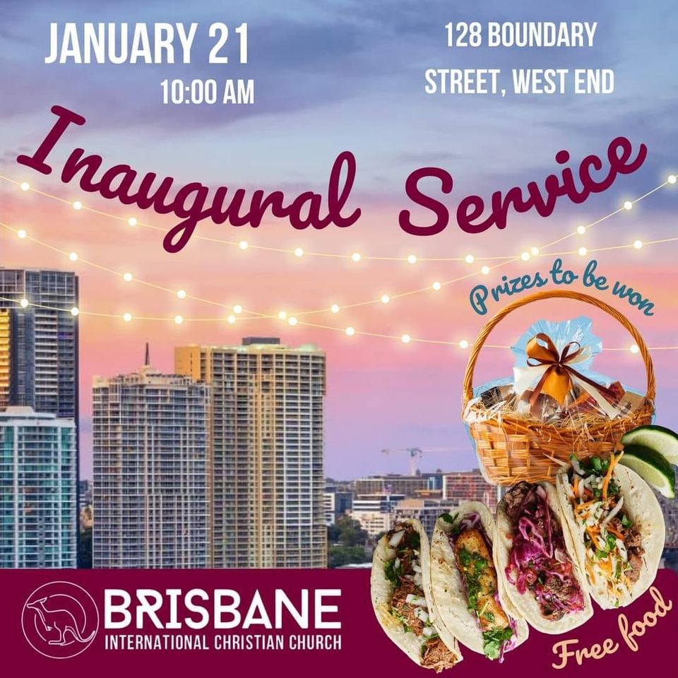 Brisbane ICC Inaugural Service!, AHEPA Hall, Brisbane, 21 January 2025