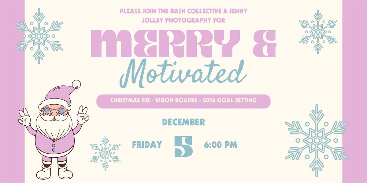 Merry & Motivated, 5 December | Event in Lawrence | AllEvents