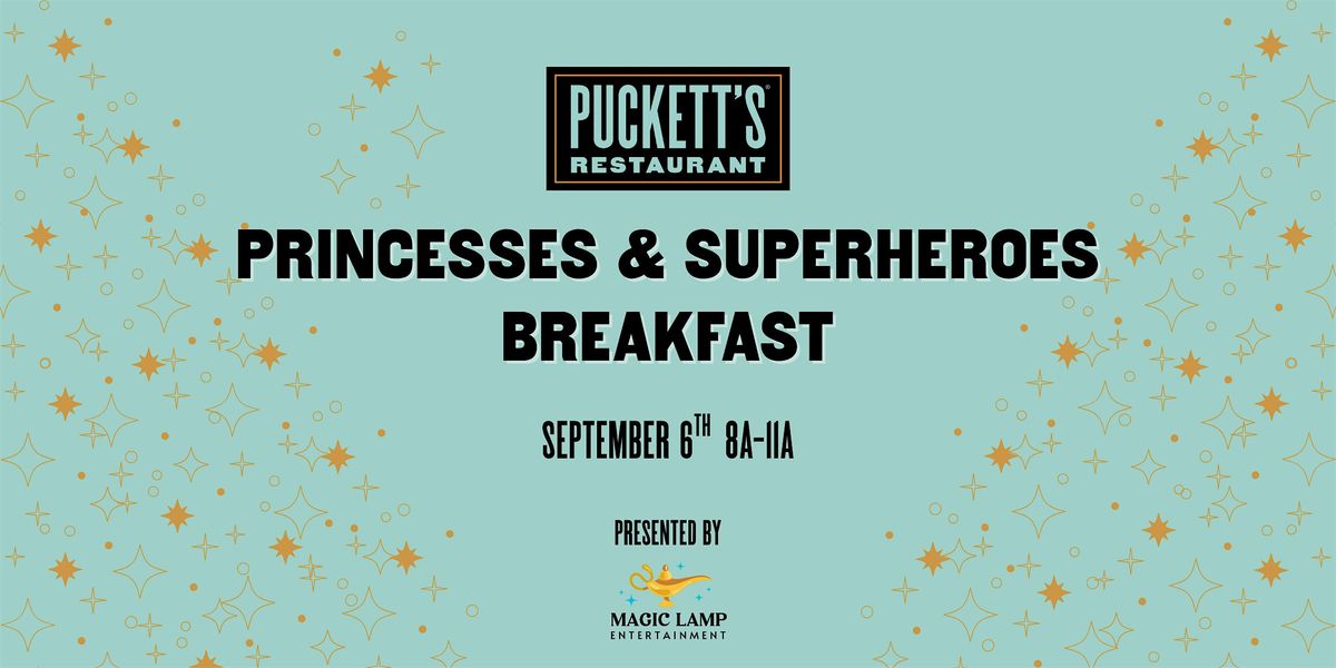 A SUPER, MAGICAL Breakfast - Dine With Your Favorite Heroes & Princesses!, 6 September | Event in Chattanooga