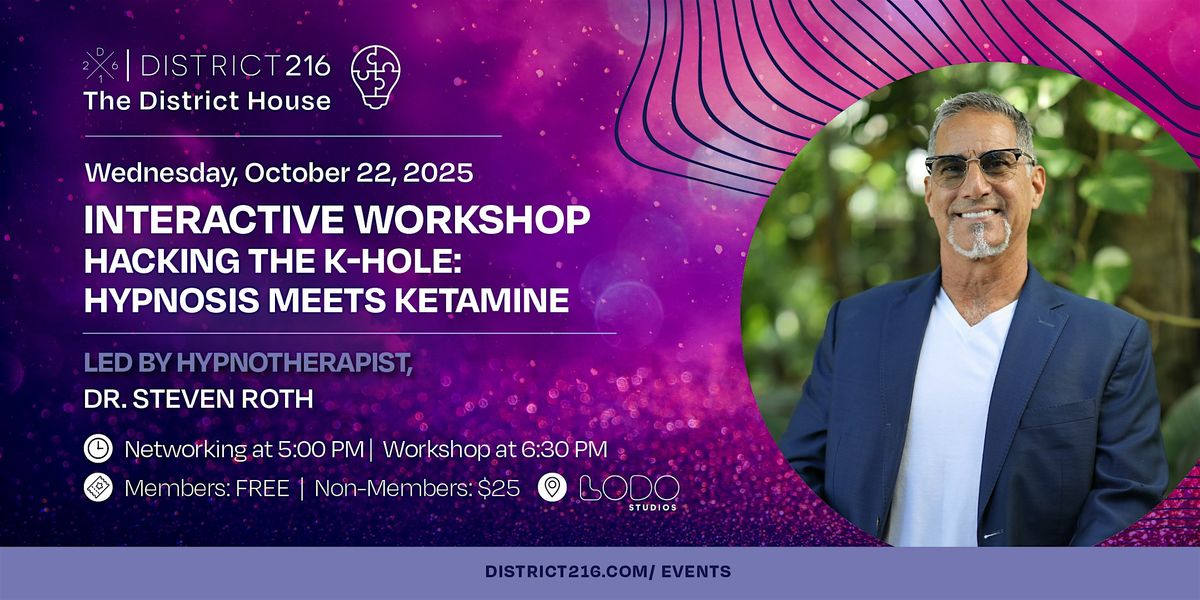 The District House (Wed. 10/22 Workshop with Dr. Steven Roth), LoDo ...