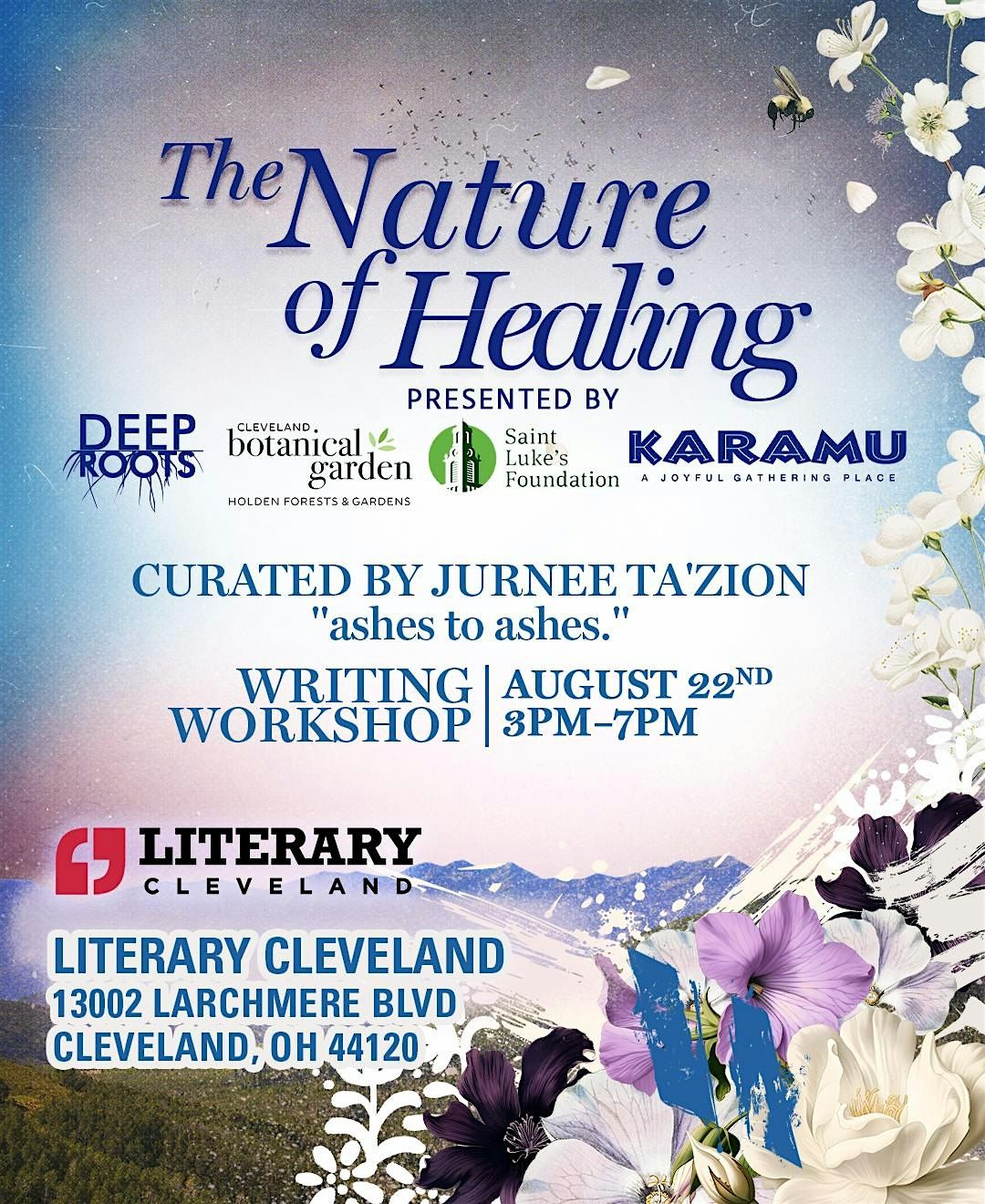 ashes to ashes: Writing Workshop, 22 August | Event in Cleveland | AllEvents
