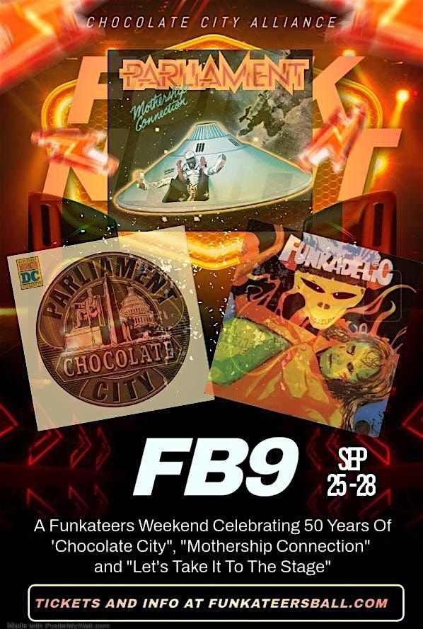 FB9 Funkateers Weekend 2025, 25 September | Event in Bethesda | AllEvents