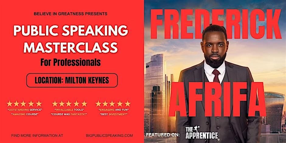 TEDx Presentation Skills Masterclass for Professionals In Milton Keynes, 24 May | Event in Milton Keynes | AllEvents