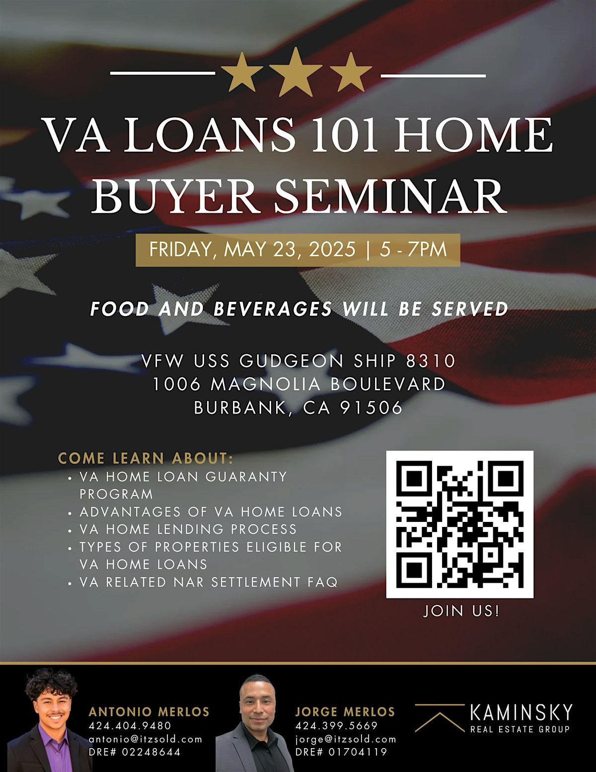VA Loans 101 Home Buyer Seminar, 23 May | Event in Burbank | AllEvents