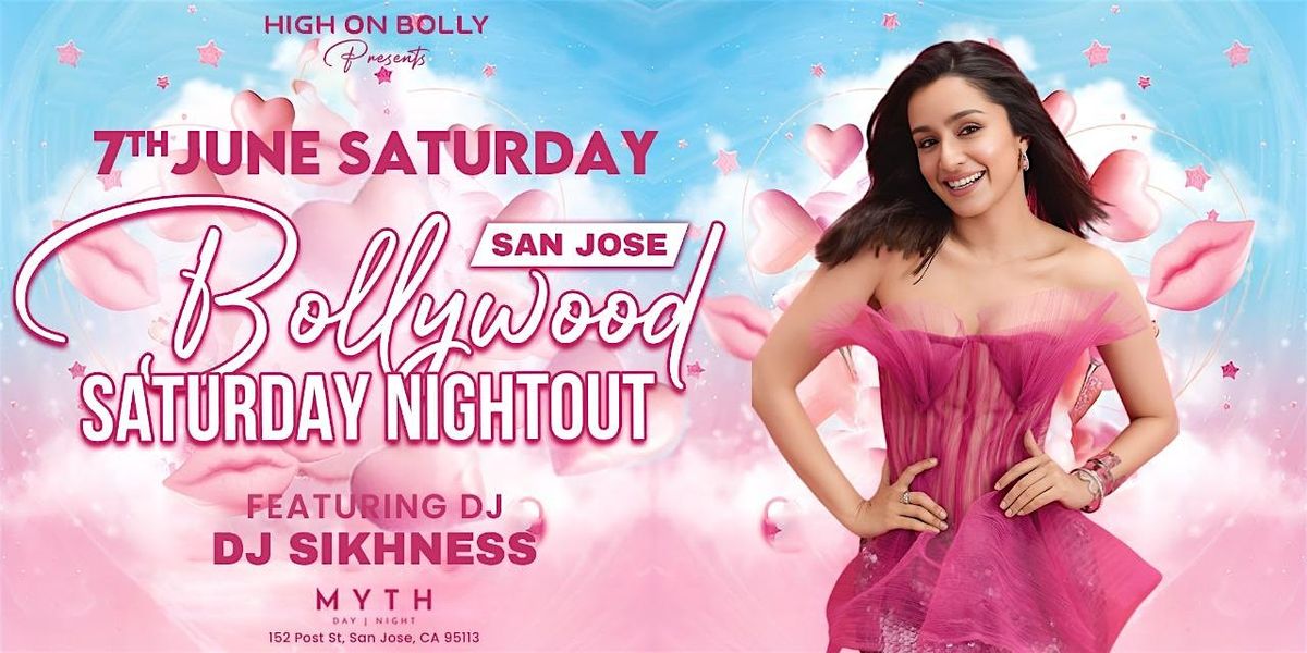 JUNE 07 | SAT |  BOLLYWOOD NIGHTOUT| SAN JOSE, 7 June | Event in San Jose | AllEvents
