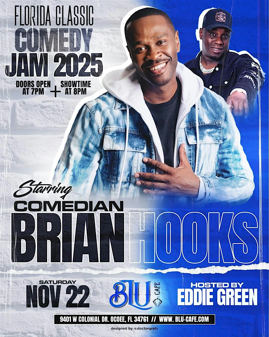 Florida Classic Comedy Jam @ Blu Cafe, 22 November | Event in Ocoee | AllEvents