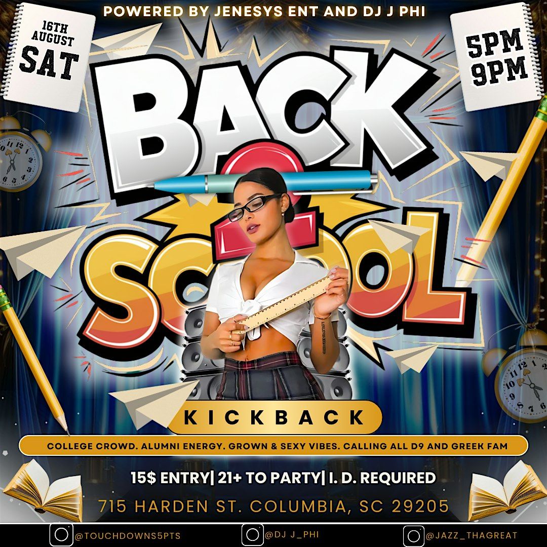 Back 2 School Bash, 16 August | Event in Columbia | AllEvents