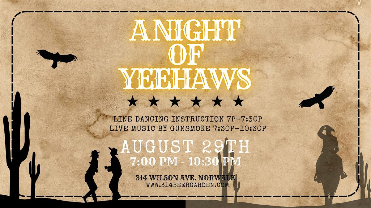 A Night of Yeehaws Feat. Gunsmoke, 29 August | Event in Norwalk | AllEvents