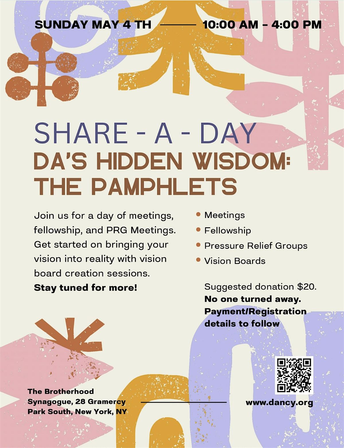 Share-A-Day DA NYC | Event in New York | AllEvents