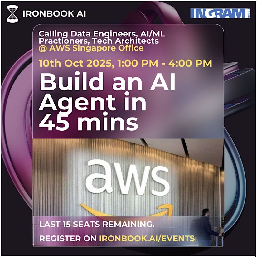 Hands-On GenAI Workshop @ AWS Singapore, 10 October | Event in Singapore | AllEvents