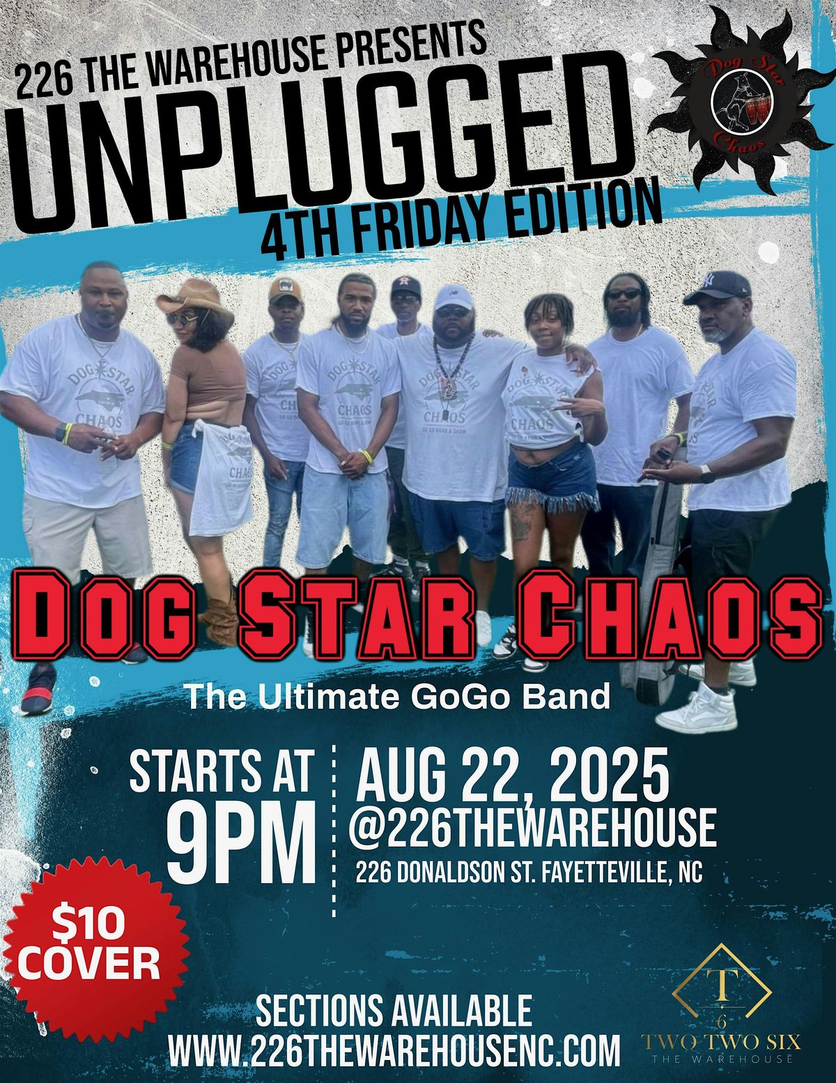 Unplugged 4th Friday Edition featuring Dog Star Chaos, 22 August | Event in Fayetteville | AllEvents