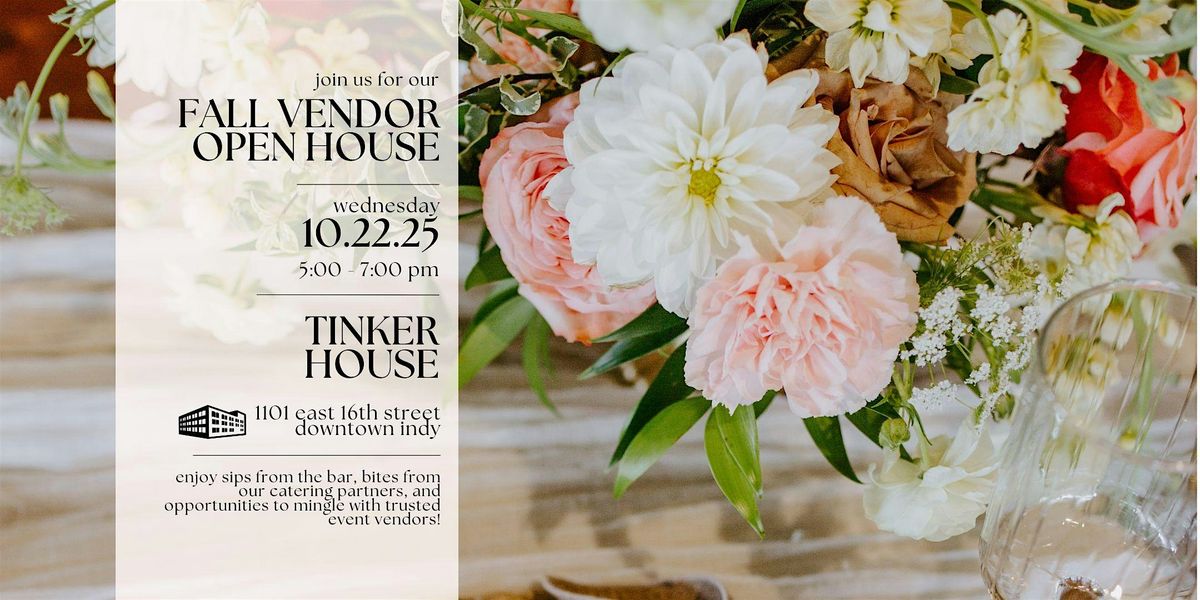 T.H.E. Fall Vendor Open House, 22 October | Event in Indianapolis | AllEvents