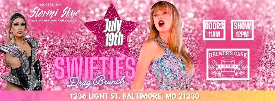 Brewer's Cask: Taylor Swift Drag Brunch, 19 July | Event in Baltimore | AllEvents