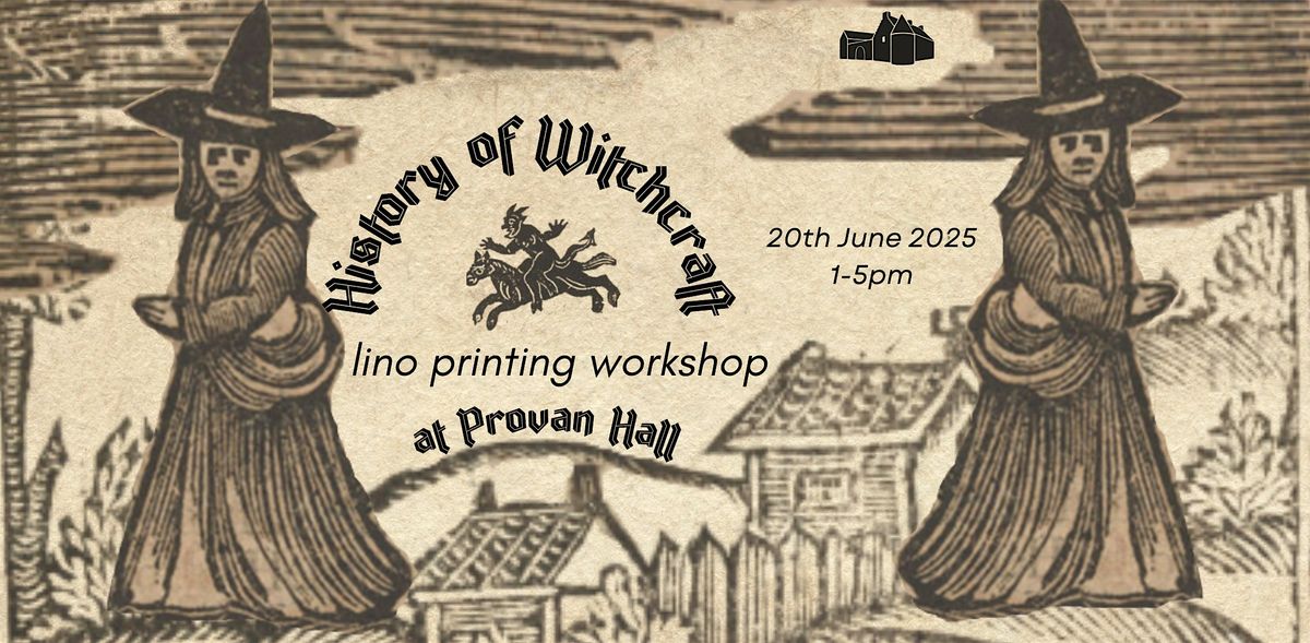 History of  Witchcraft Lino Printing Workshop, 20 June | Event in Glasgow | AllEvents