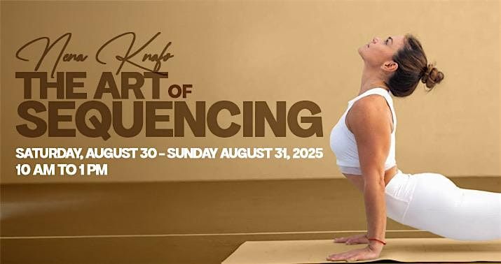 The Art Of Sequencing Master Class With Nena Knafo, 30 August | Event in Miami | AllEvents