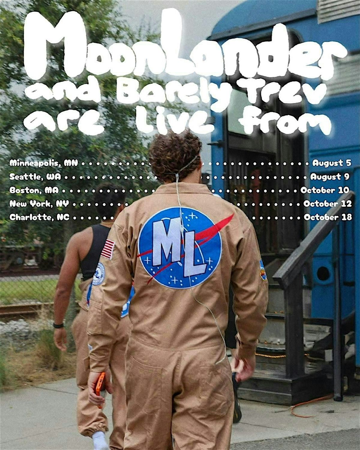 MoonLander + Barely Trev with Depreston, 18 October | Event in Charlotte | AllEvents