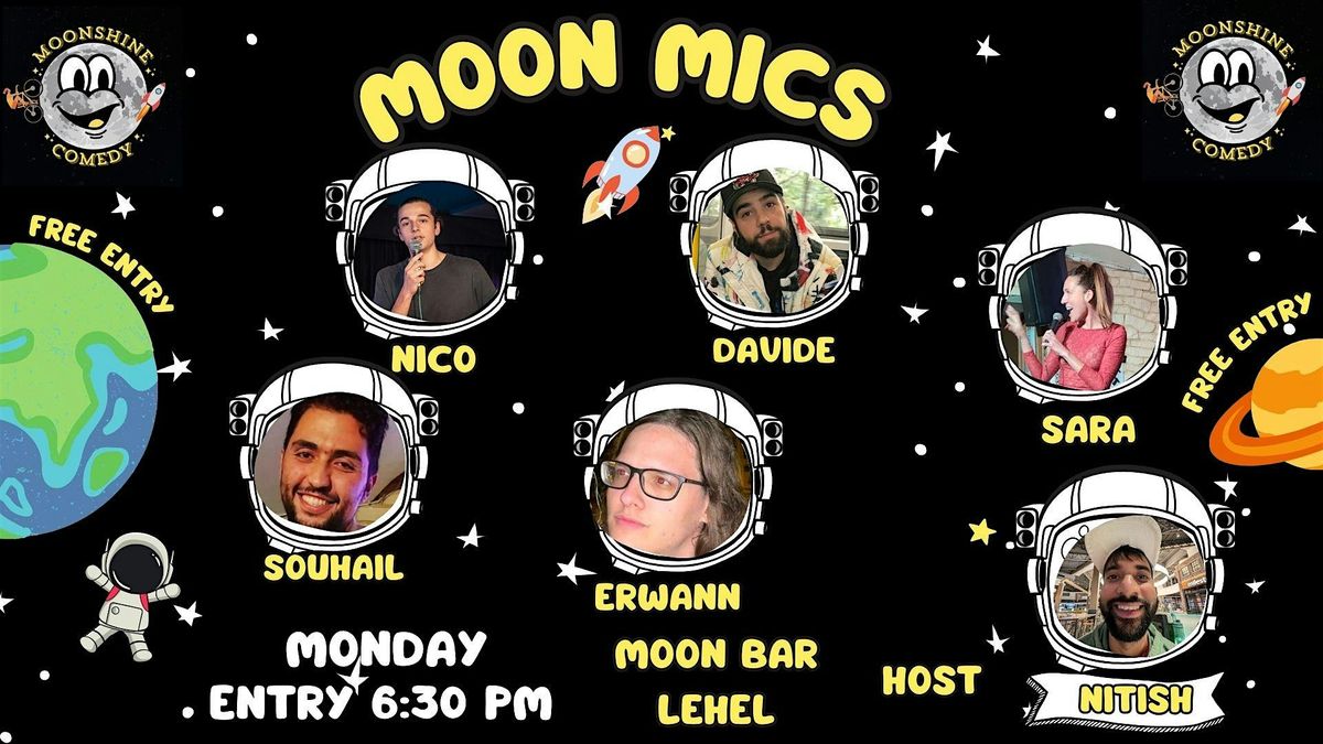 Moon Mics: A Moonday Comedy show | Event in München | AllEvents