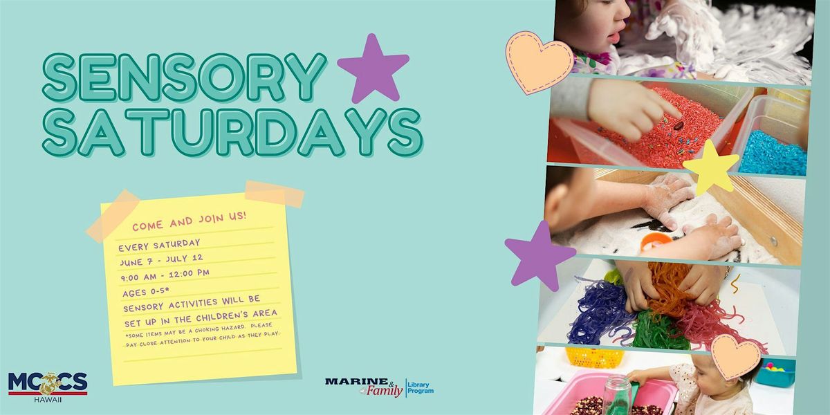 Sensory Saturdays, 28 June | Event in Kaneohe Bay | AllEvents