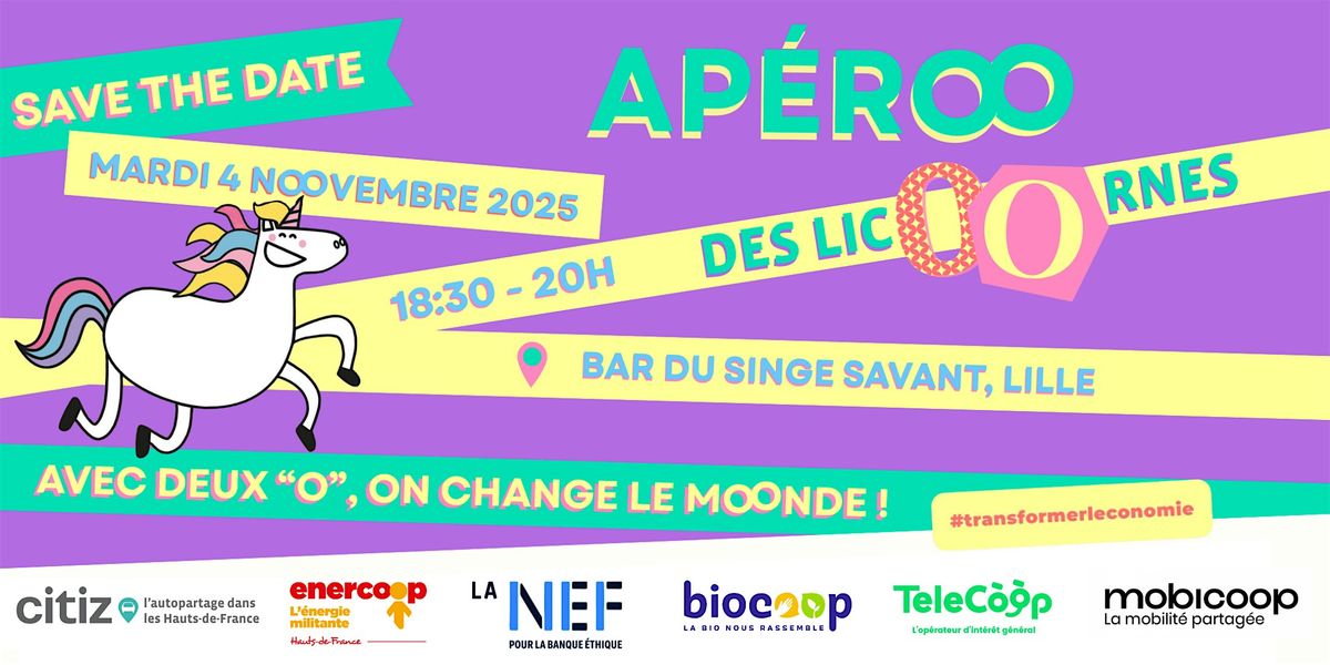 Apéro des licOOrnes, 4 November | Event in Lille | AllEvents