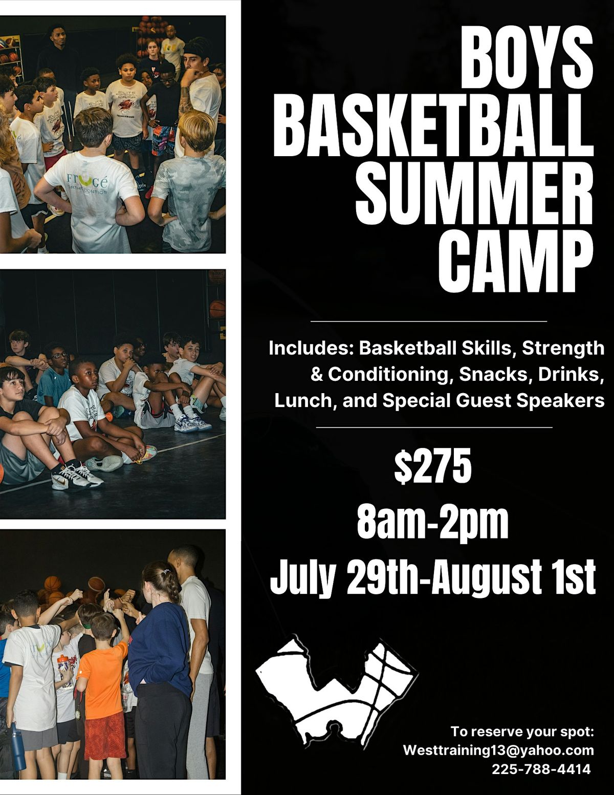Boys (3rd-8th) Basketball Summer Camp, 29 July | Event in Baton Rouge | AllEvents