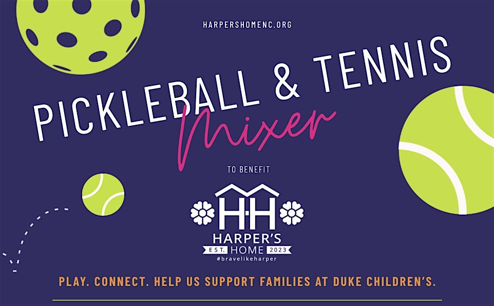 Harper's Home Pickleball & Tennis Mixer - Durham, 19 October | Event in Durham | AllEvents