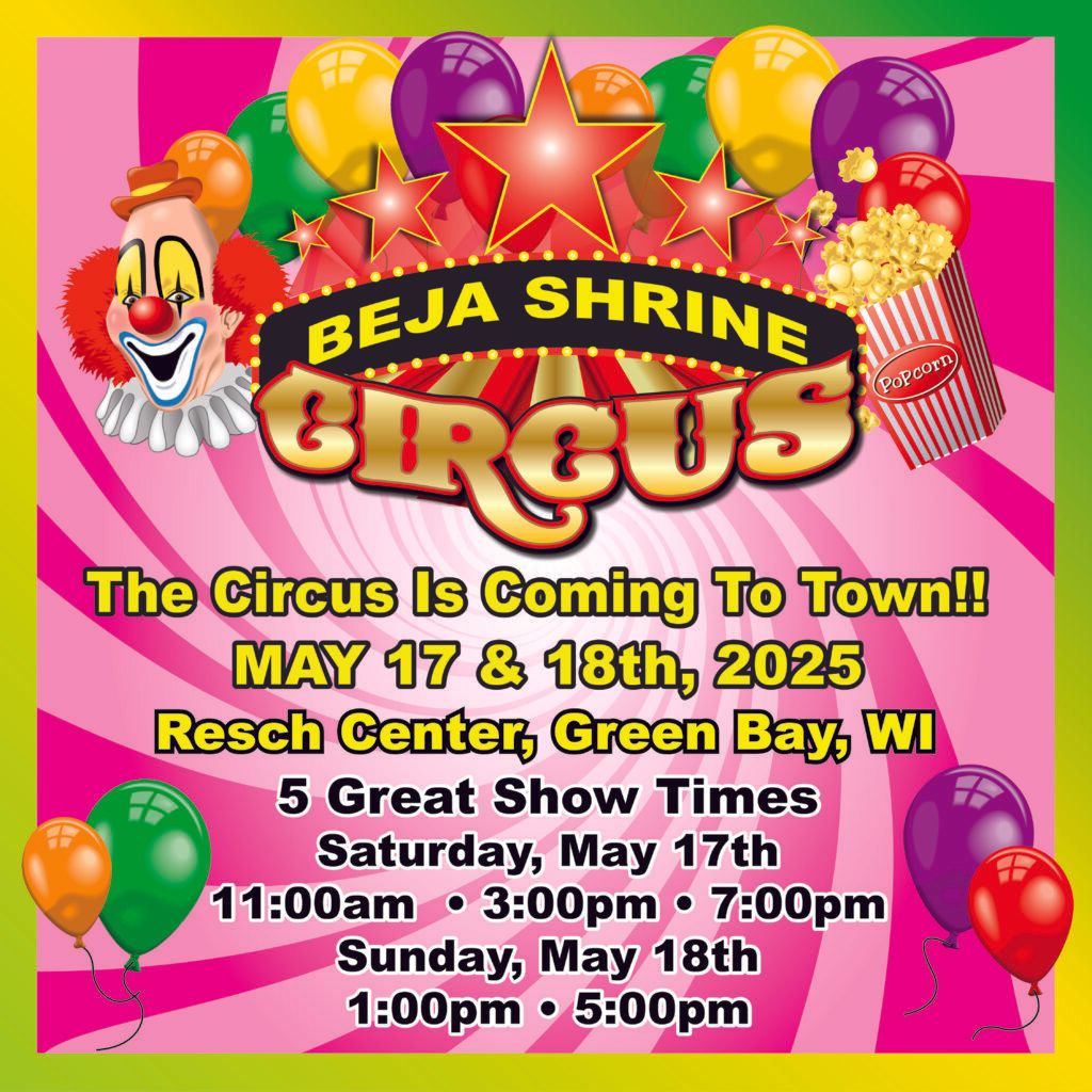 Beja Shrine Circus at Resch Center, 17 May | Event in Green Bay | AllEvents
