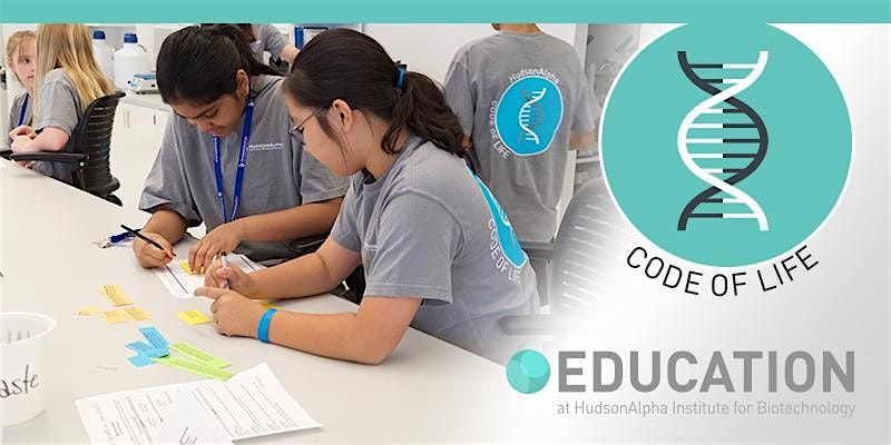 Code of Life Middle School Biotech Camp, June  23-27, 2025 (AM), 23 June | Event in Huntsville | AllEvents