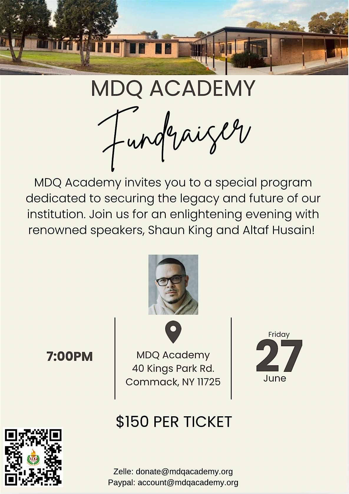 MDQ Academy Fundraiser, 27 June | Event in Commack | AllEvents