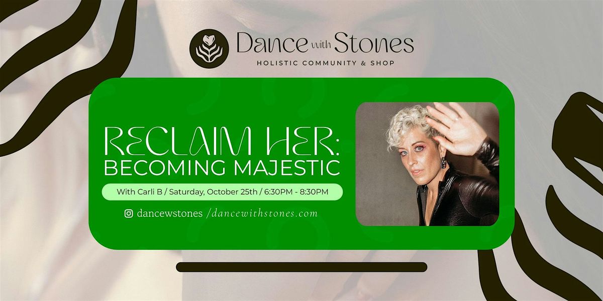 ReClaim HER: Becoming Majestic: Breathwork and Dance with Carli B, 25 October | Event in Houston | AllEvents