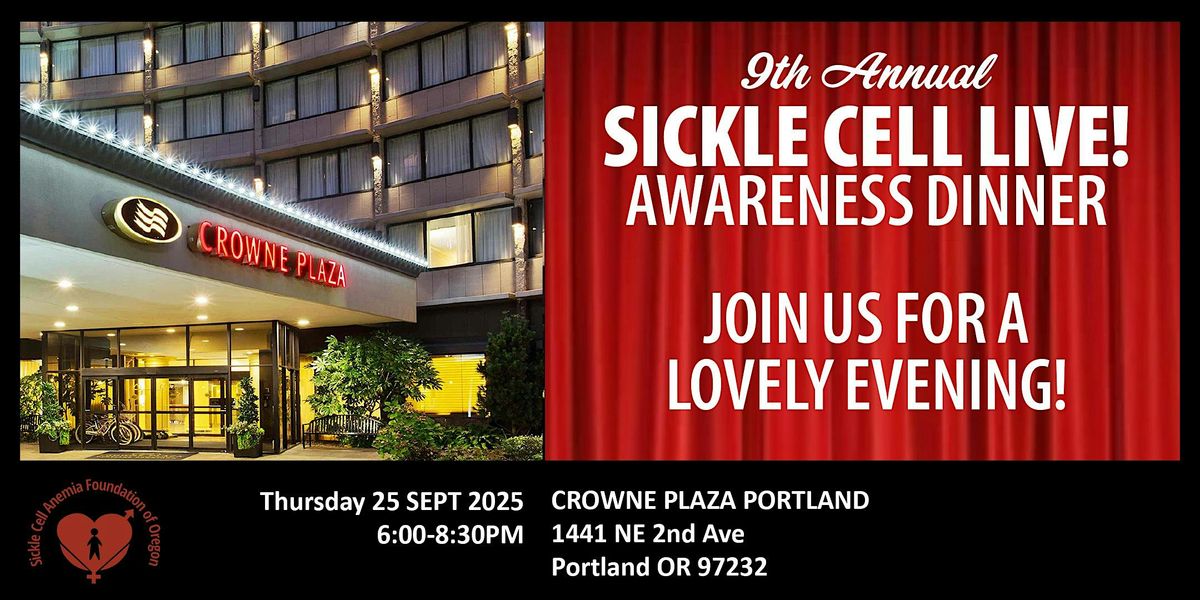 2025 Sickle Cell Live! Awareness Dinner, 25 September | Event in Portland | AllEvents