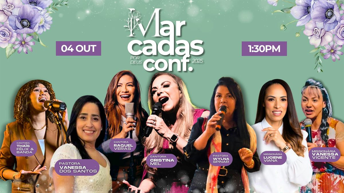 Conferência Mulheres MARCADAS (Tempo de Florescer) **Jantar Incluso, 7 March | Event in Hanover | AllEvents