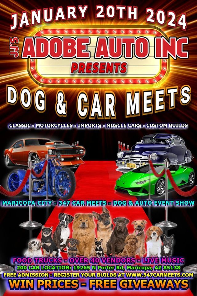 KING OF CAR MEETS AUTO EVENT / DOG & CAR MEETS OVER 40 VENDORS