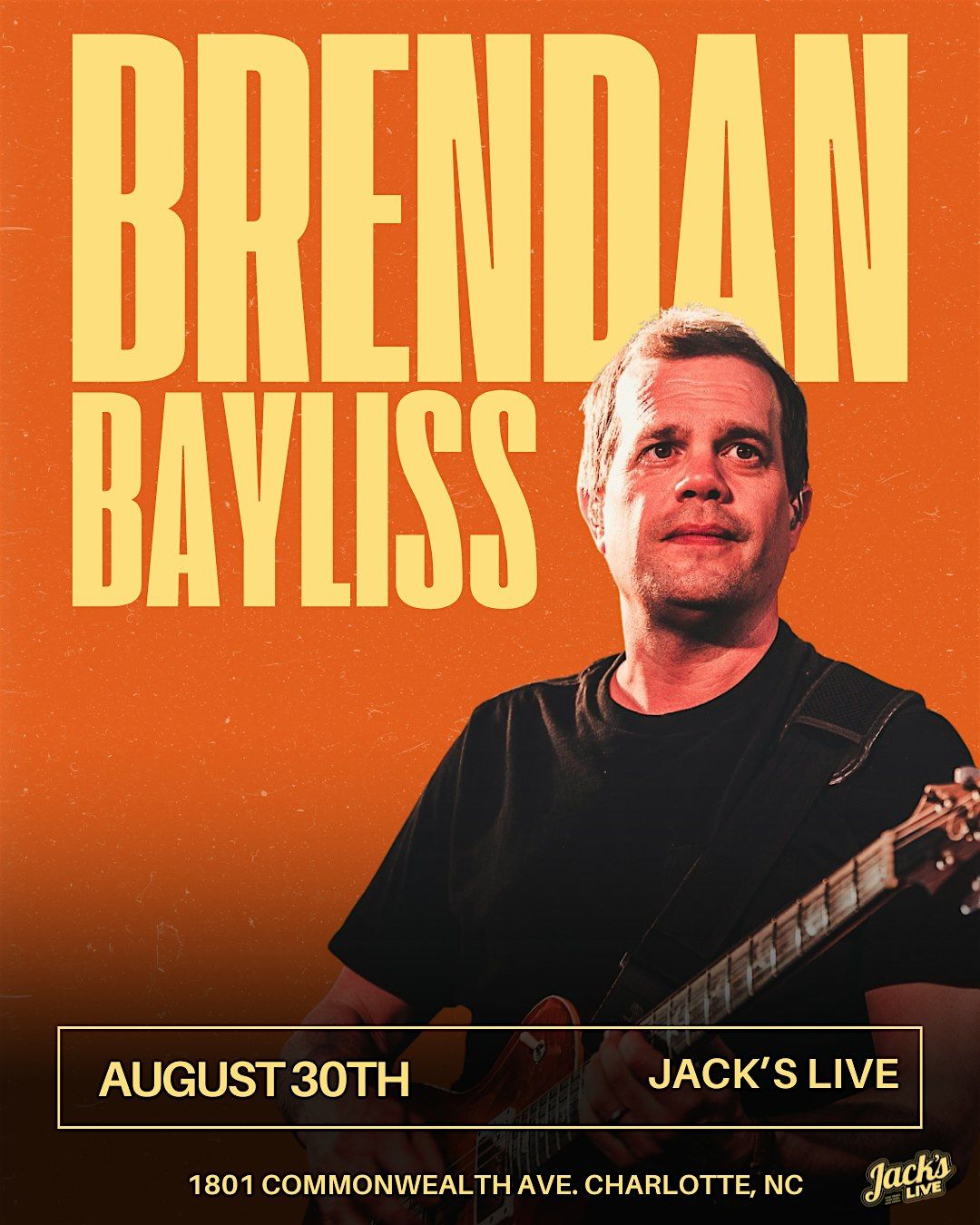 Brendan Bayliss, 30 August | Event in Charlotte | AllEvents