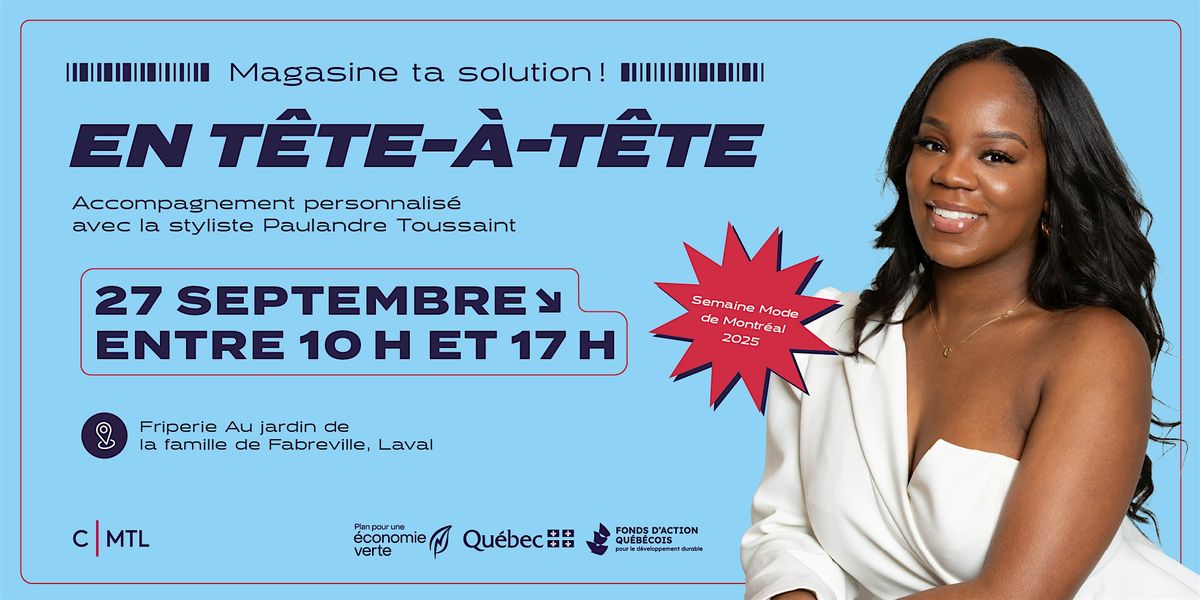 Magasine ta solution! - En tête-à-tête avec Paulandre Toussaint | Event in Laval | AllEvents