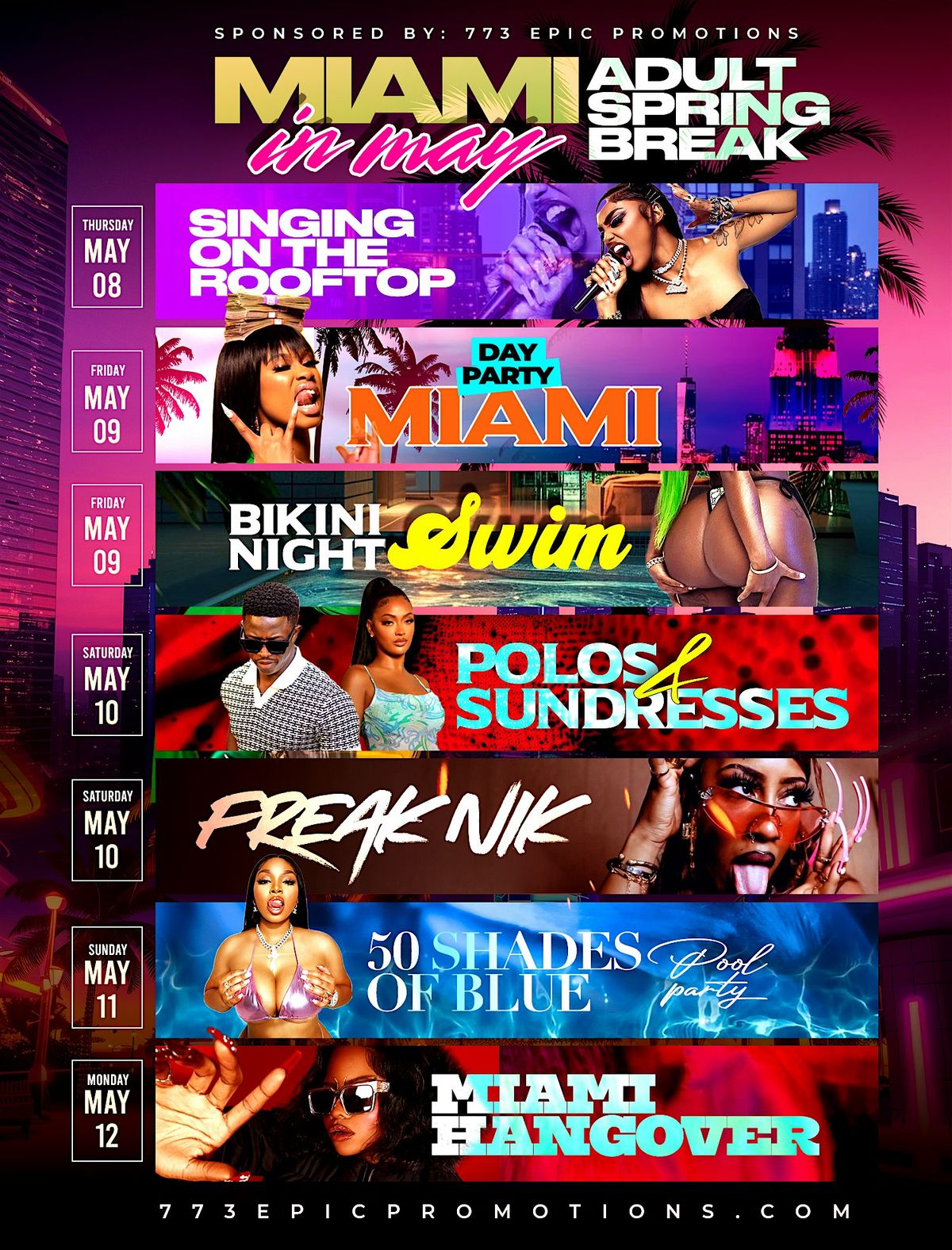 Miami In May (Mothers Day Weekend) | Event in Fort lauderdale | AllEvents